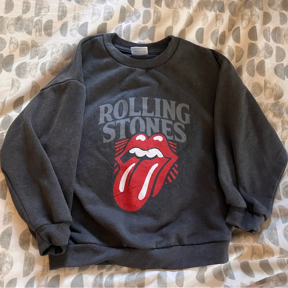 Kids The Rolling Stones trademark sweatshirt size 5T